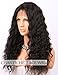 Chantiche 360 Lace Wig with Baby Hair, 360 Lace Frontal Wig Pre Plucked Brazilian Curly Human Hair Wigs for Black Women Natural Brown 20inches