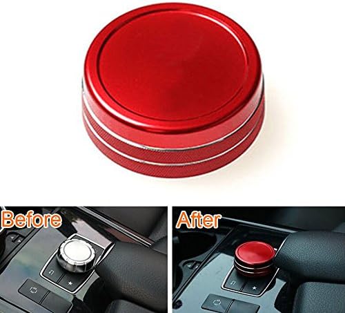 Odster Multimedia Switch Button Cover Trim Interior Car Styling Stickers For Mercedes Benz W212 E200 250 E300 350 2015 2014 Accessories