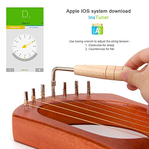 5 AKLOT+String+Saddle+Mahogany+Tuning