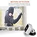 Mini Security Camera Supports Motion Detection and Night Vision, HD 1080P Spy Camera Provides Video and Photo Taking, The Portable Hidden Camera Can be Used as a Home Security Babysitting,White