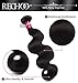 Rechoo Brazilian Virgin Remy Body Wave Hair 3 Bundles 300g with 4x4 Lace Closure Human Hair Extensions Bundles with Three Part Closure(12 14 16+12)