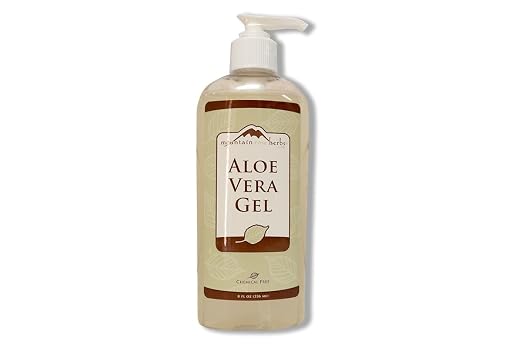 Aloe Vera Gel Mountain Rose Herbs 8 oz