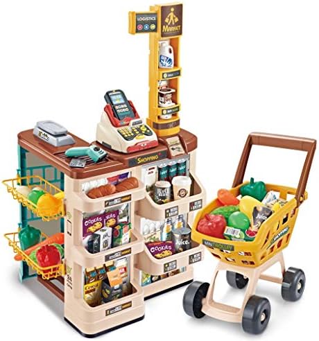 superstore playset with trolley
