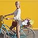 Sportly Bike Cargo Rack - Heavy Duty Iron Bike Carrier; Durable yet Lightweight Bicycle Rack Secures Packs, Panniers and Trunk Bags; Rear Mount Assembly; Supports Up to 110 lbs. Won’t Twist or Warp