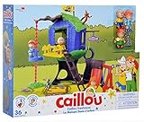 Caillou Tree House Playset - Includes 4 Figures
