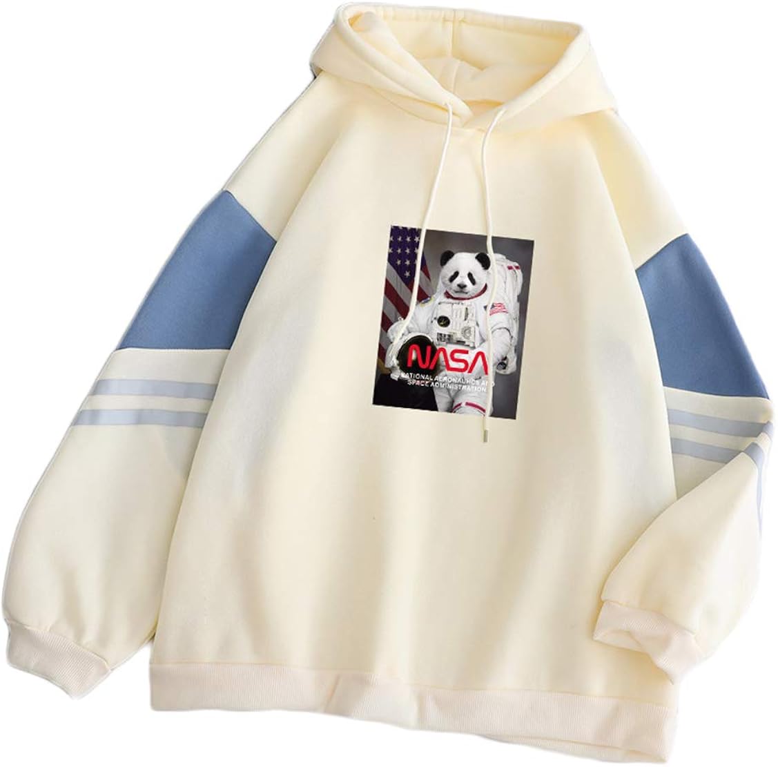 nasa print hoodie