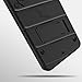 ZIZO Bolt Series HTC Bolt with [Screen Protector] Kickstand [Military Grade Drop Tested] Holster Belt Clip (Black/Black)