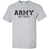 Army Retired Short Sleeve T-Shirt