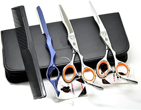 HUNTERrapoo HT9134 6.0" Professional Hairdressing Scissors Kit for baby hair cutting scissors