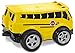 Kid Galaxy Squeezable RC School Bus. Remote Control Toy Car for Toddlers Age 2 and Up, Yellow