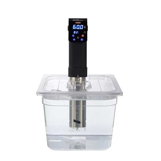 11.6Ltr Polycarbonate Sous Vide Container with Custom Cut lid To Suit