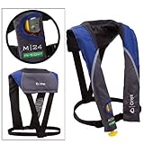 1 - Onyx M 24 In-Sight Manual Inflatable Life Jacket - Blue