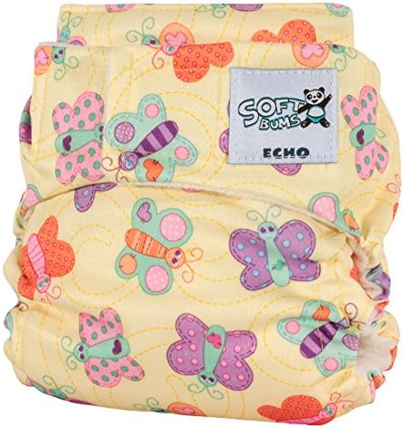 SoftBums Echo Shell with Hook and Loop, Flutterby