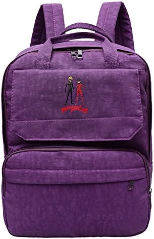 Women Miraculous Ladybug Anime Girls Oxford Students Backpack Rucksack School Bag Travel Outdoor Backpack