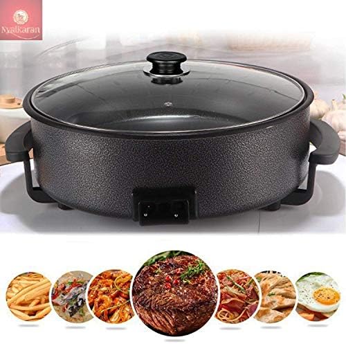 NK-STORE's Electric Multipurpose Cooker with Unbreakable Lid