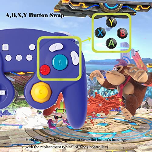 Exlene Gamecube Controller Switch, Wireless Switch Pro Controller for