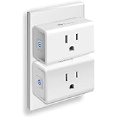 Kasa Smart Plug Ultra Mini 15A, Smart Home Wi-Fi Outlet Works with Alexa, Google Home & IFTTT, No Hub Required, UL Certified,