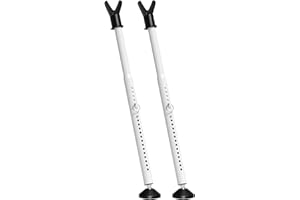 Door Security Bar, Sliding Glass Door Lock, Window Security Bars, Heavy-Duty Door Jammer, Keep Your Home Safe from Intruders,