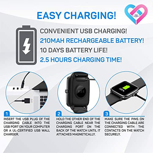 ProFit Move VeryFitPro Smart Watch HR Heart Rate Sleep Monitor IP68