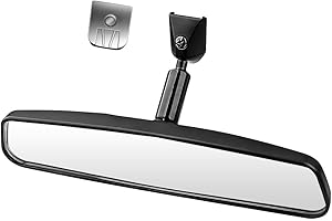 TSUGAMI Car Rear View Mirror, Wide Angle High Definition Flexible Adjustable Vehicle Rearview Mirror For Blind Spot, Auto Rep
