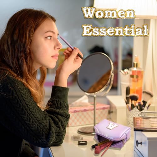 Anntry Large Capacity Cosmetic Bag, Premium PU Makeup Bag, Multifunctional and Portable Wash Bag, Ideal Gift for Teens, Girls, Women, Friends and Moms, berry