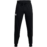 Under Armour Men's Rival Jogger Fleece Pants 1366727 (Black 001, Medium)