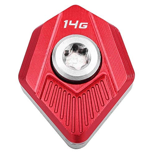 Gofotu 1Pcs. Golf Club Head Weights for Cobra King SZ Speedzone Driver 6,10,12,14,16g Red (14g)