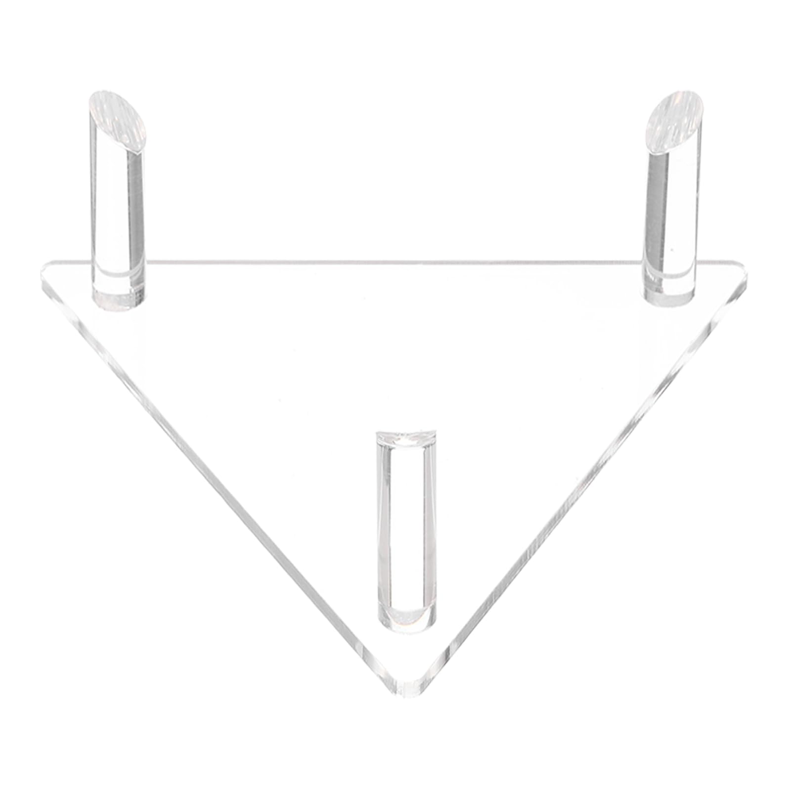 PATIKIL Baseball Holders for Balls, 1 Pcs Acrylic Display Stand Small Ball for Baseball Golf Softball Tennis Sport Stand Ball, Transparent