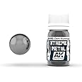 AK Interactive Xtreme Metal Dark Aluminium Metallic Paint 30ml Bottle Model Kit Paint Car Plane