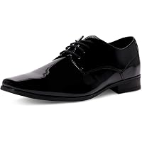 Amazon.com | Calvin Klein Men's Bernard Loafer, Black Patent, 7