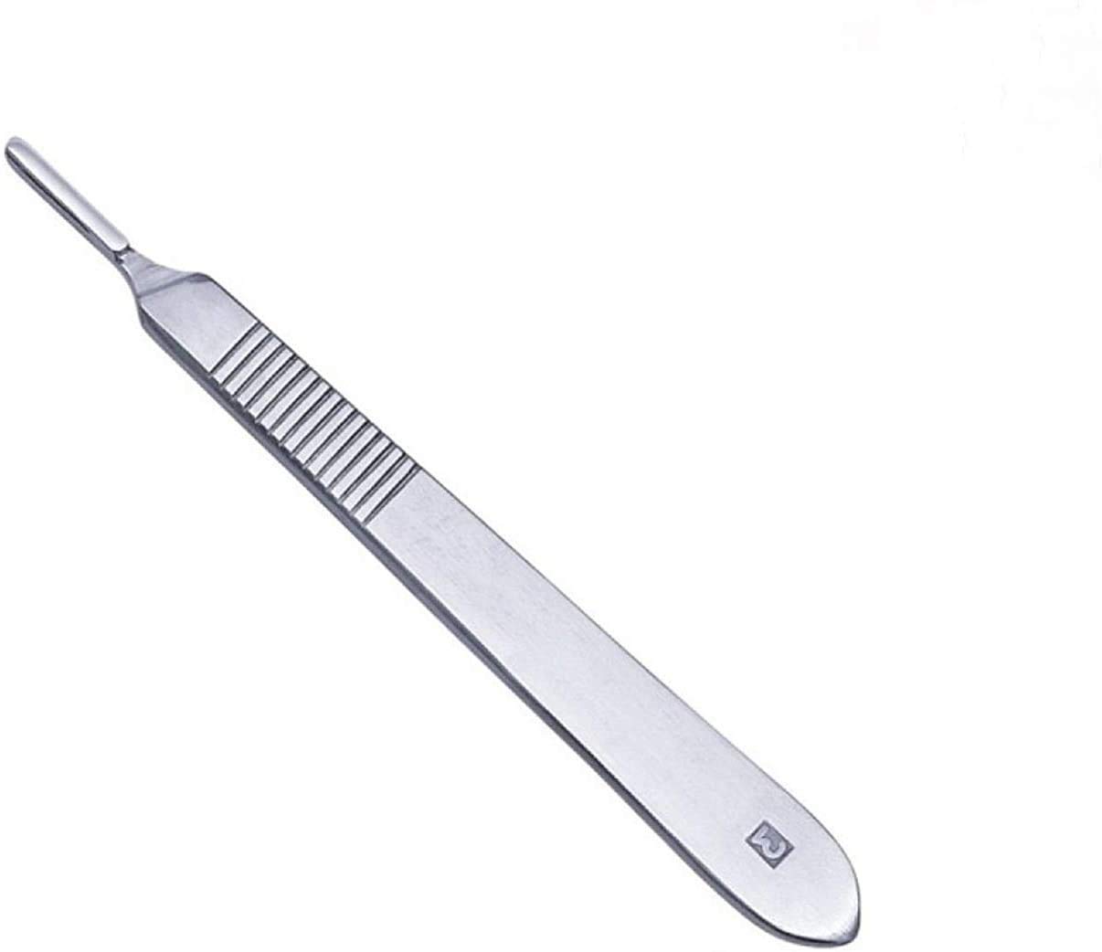 SS INSTRUMENTX Scalpel Handle No.3 BP Handle Fits Blades Numbers 6-16 (Silverr 1-Pc)