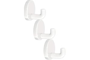 vasalat HEWI Wall Hooks Depth 30 mm Set of 3 Polyamide Pure White