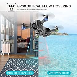 GPS 4k Drones with Electric Adjustable Camera for