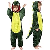 Seawhisper Kids Dinosaur Costume Toddler Halloween Animal Fancy Jumpsuit Onesie Boy Girl