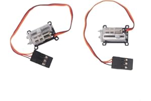 Wishiot 2pcs Tiny 1.5g servo Micro Linear Digital Servo Lightweight Mini Size for Indoor Aircraft Small RC Plane