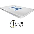 Happybuy Inflatable Dock Platform, 2- to 8-Person Inflatable Floating Dock, Floating Platform with Electric Air Pump & Hand Pump for Pool Beach Ocean Lake Float for Adults