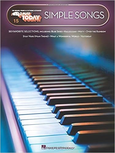 Simple Songs E Z Play Today Volume 15 Hal Leonard Corp 0888680703196 Amazon Com Books