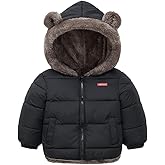 Fairy Baby Infant Baby Winter Coat Cute Teddy Bear Hooded Jacket Warm Fleece Outerwear Windproof Toddler Boys Girl 6M-4T