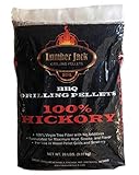 Lumber Jack 100% Hickory BBQ Grilling Pellets