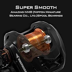 KastKing Zephyr Baitcasting Reels, Bait Finesse BFS