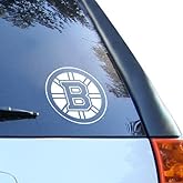 WinCraft NHL Boston Bruins White 8'' Logo Decal