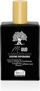 Helan M Oud Mens Aftershave Refreshing Calming Sensitive Skin 75ml Italy view 2
