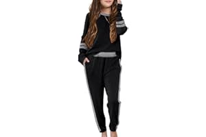 Imily Bela Girl's Sweatsuits clothing lounge sets athletic sweatshirts and sweatpants