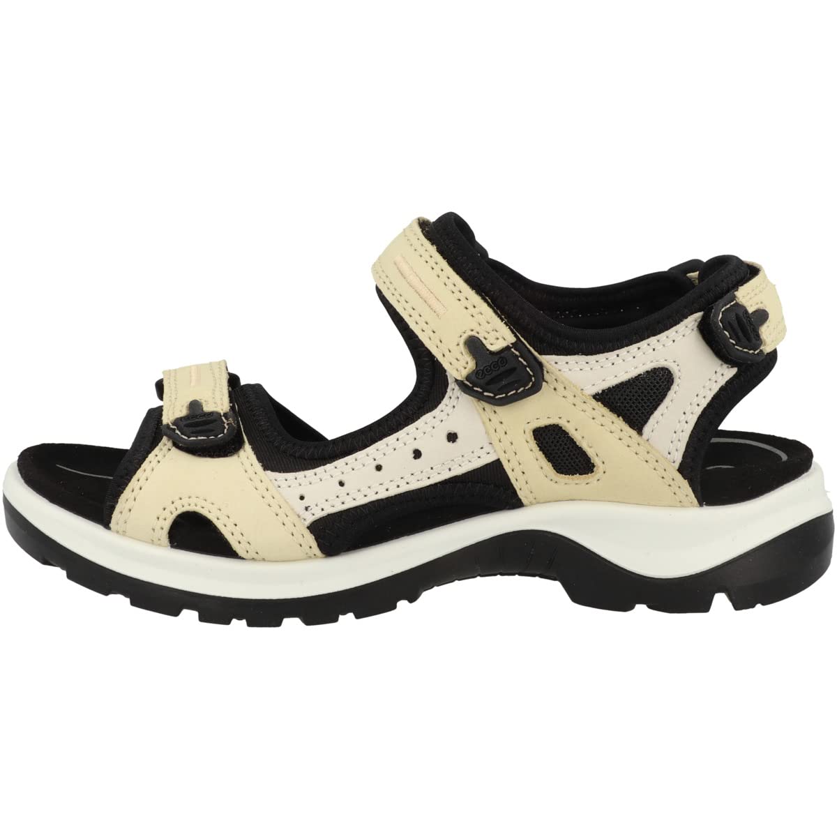 ECCO Women's Yucatan Sport Sandal, Straw/Shadow White Nubuck, 4-4.5 Image ECCO Women's Yucatan Sport Sandal, Straw/Shadow White Nubuck, 4-4.5 Image