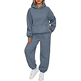 AUTOMET Womens 2 Piece Outfits Lounge Hoodie Sweatsuit Sets Plus Size Fall Fashion Clothes Airport Travel Pants Tracksuits
