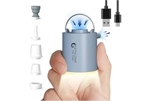 FLEXTAILGEAR Tiny Pump Portable Air Pump Ultra-Mini Air Pump with 1300mAh Battery USB Rechargeable to Inflate Deflate for Poo