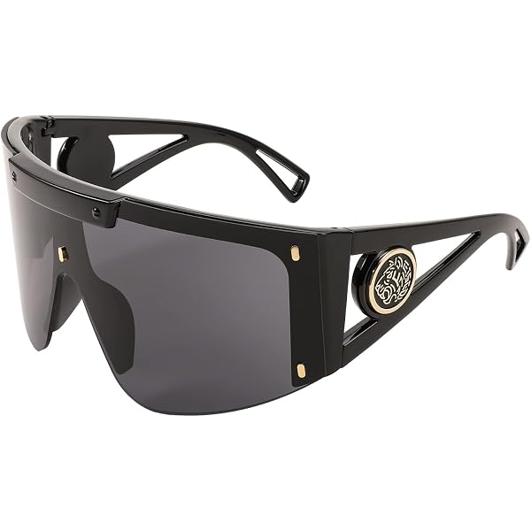 One Piece Oversized Sunglasses for Men Women Big Shades Wrap Shield Sunglasses Oversized One-piece Shield Sunglasses Women 2024 Luxury Punk  main image 2