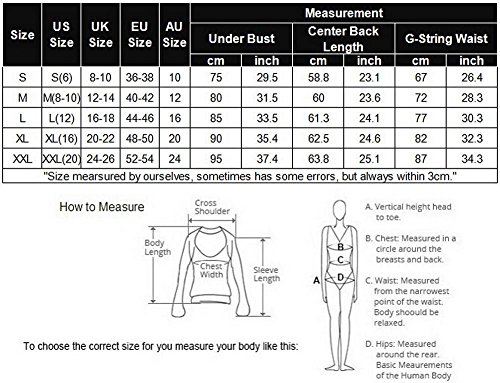 Oheetu Sexy Satin Lingerie, Lace-Trimmed Babydoll for Women Blue M