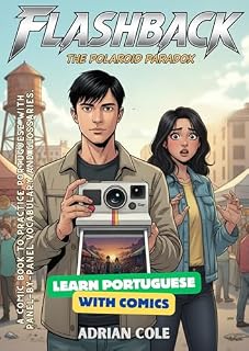 Livro Flashback: Learn Portuguese with a time-twist graphic novel