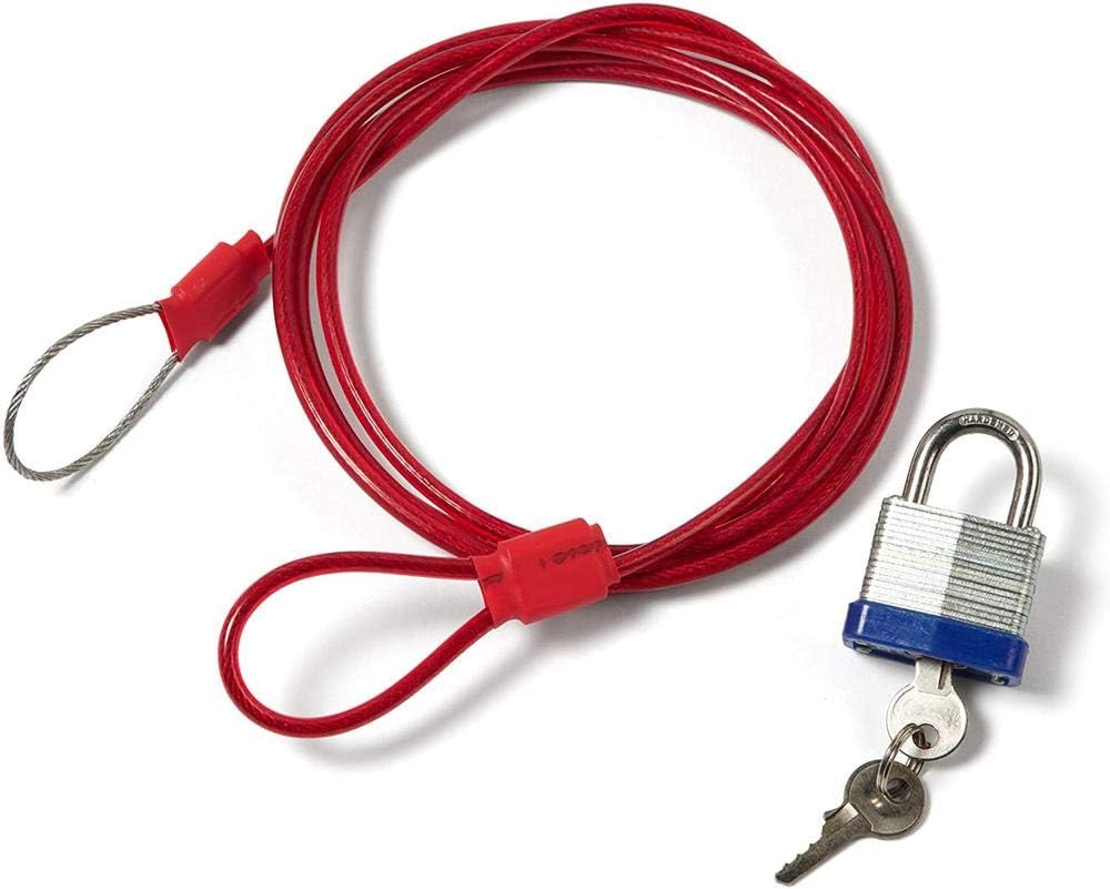 Northcore Lockjaw Travel Sufboard Lock - Just loop the lanyard through a secure anchor point i - Quick and simple